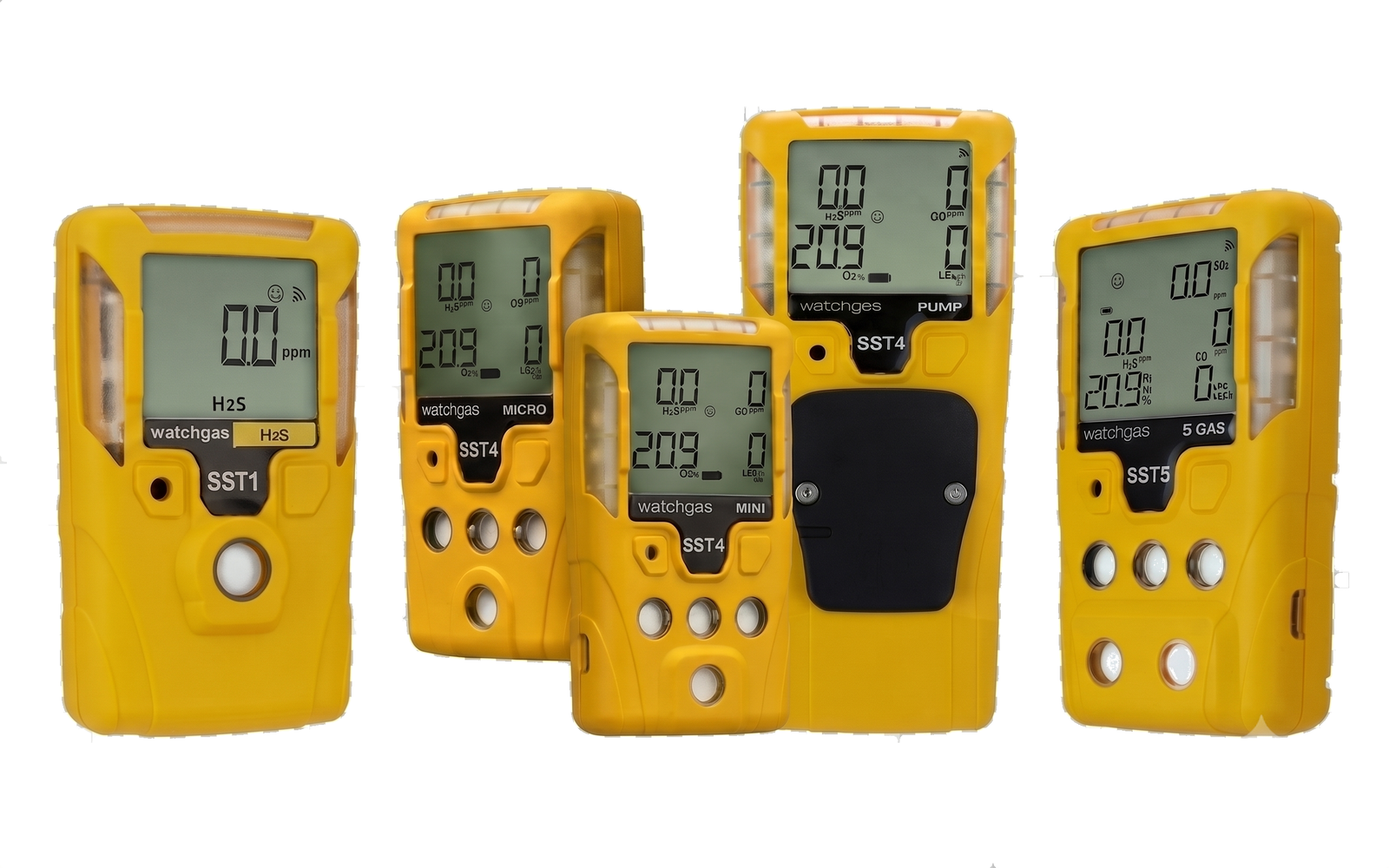 Portable gas detectors