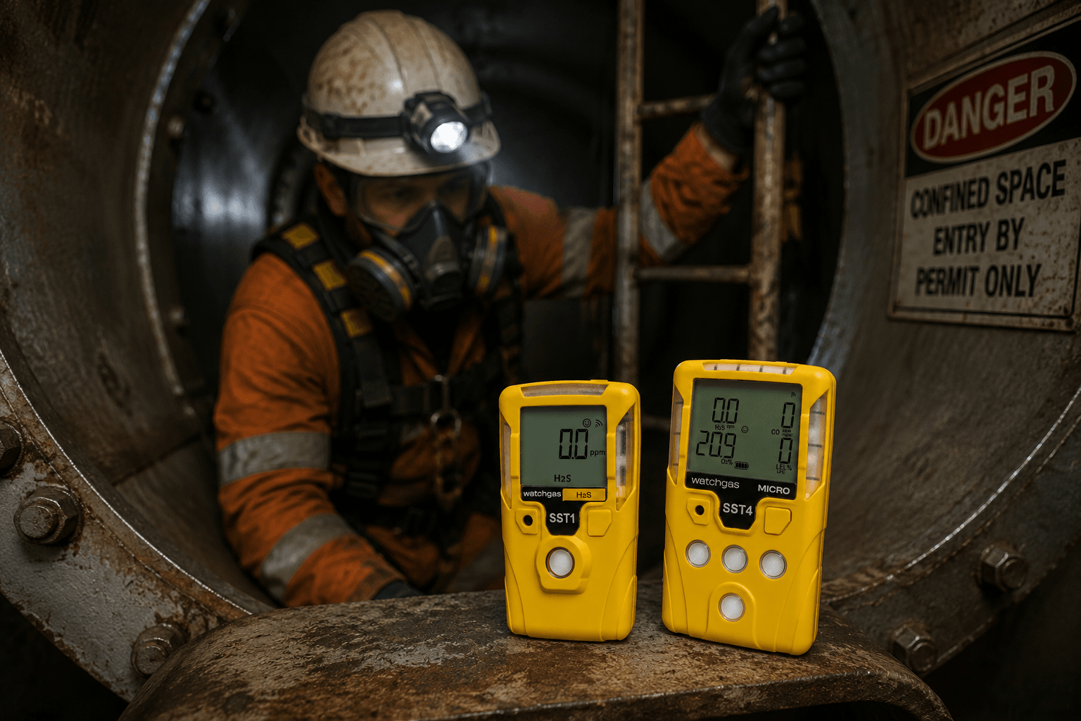 Portable gas detection