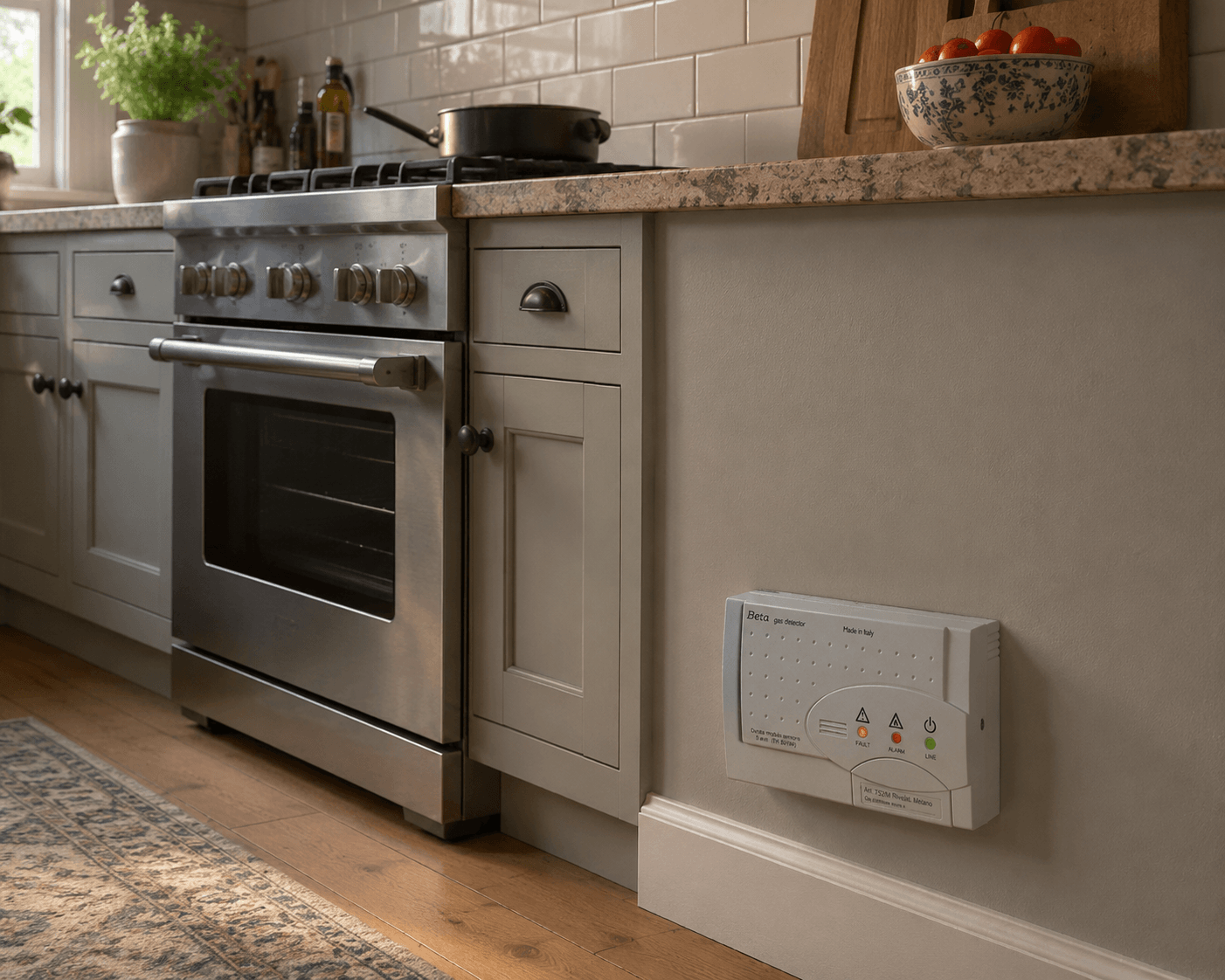Residential gas detection